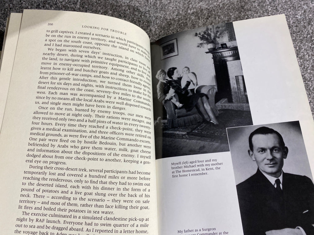 Looking for trouble: an autobiography : from the SAS to the Gulf - De la Billière, Peter Sir