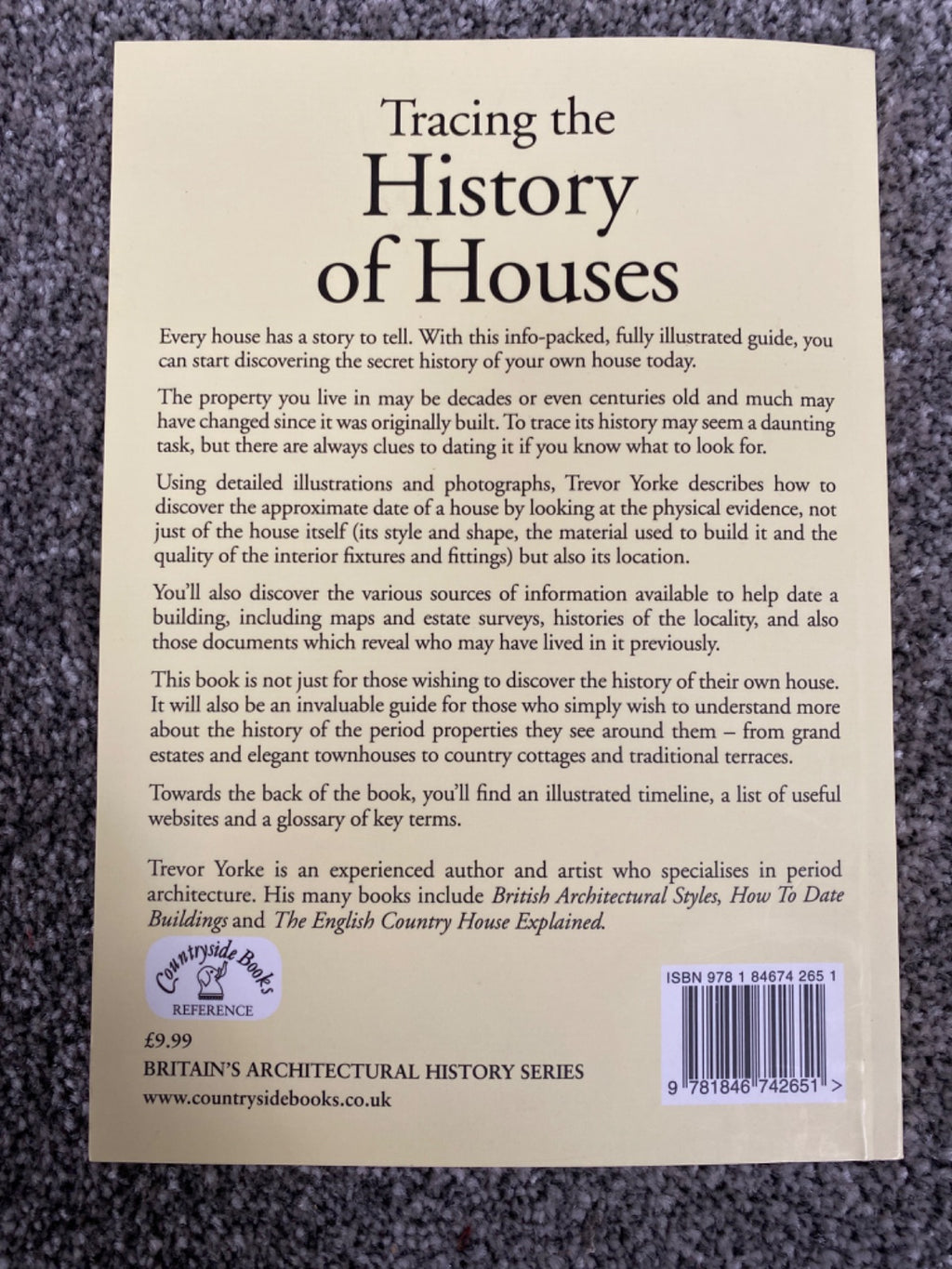 Tracing the history of houses - Trevor Yorke