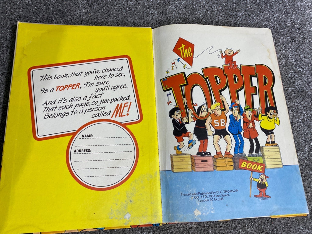 The Topper Book 1984