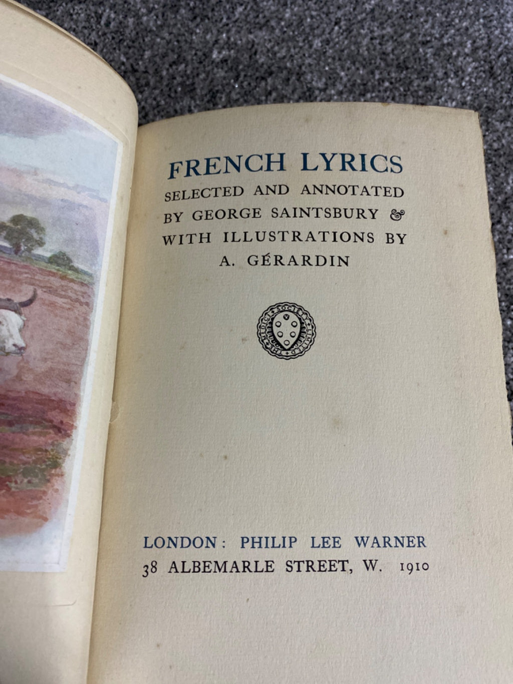 French Lyrics - George Saintsbury