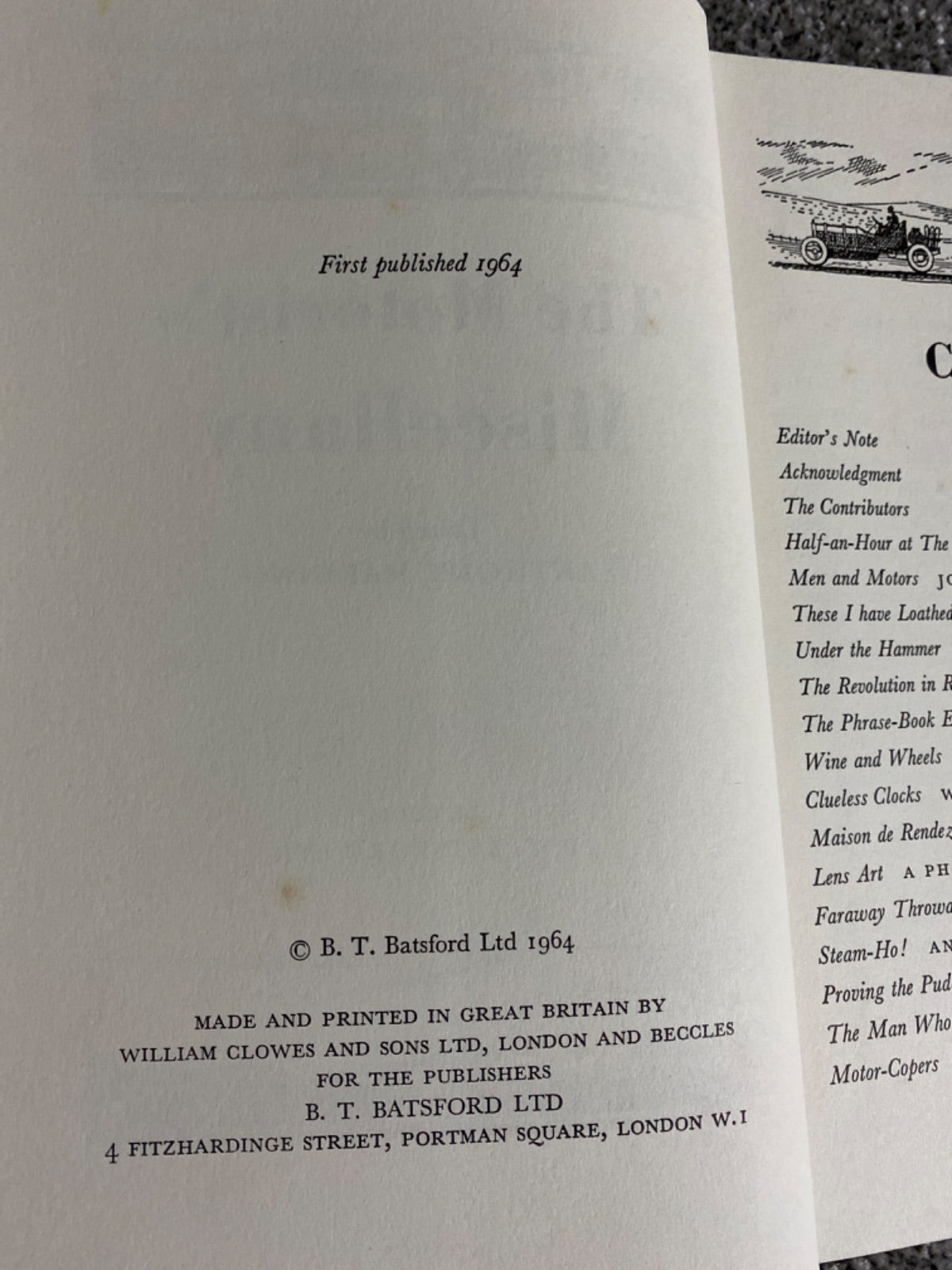 The Motorist's Miscellany
