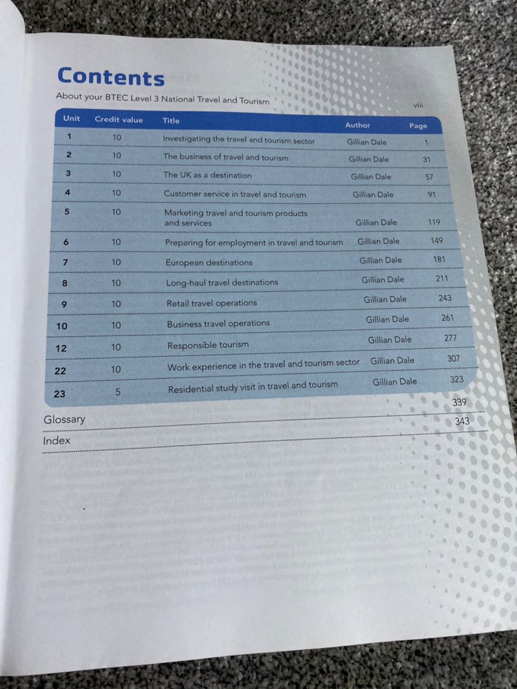 BTEC National Travel and Tourism: Level 3 - Gillian Dale