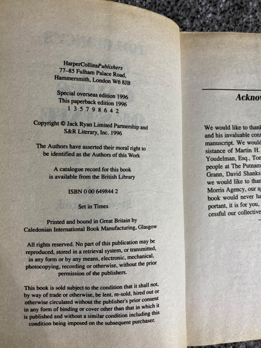 Games of State - Jeff Rovin, Tom Clancy, Steve R. Pieczenik