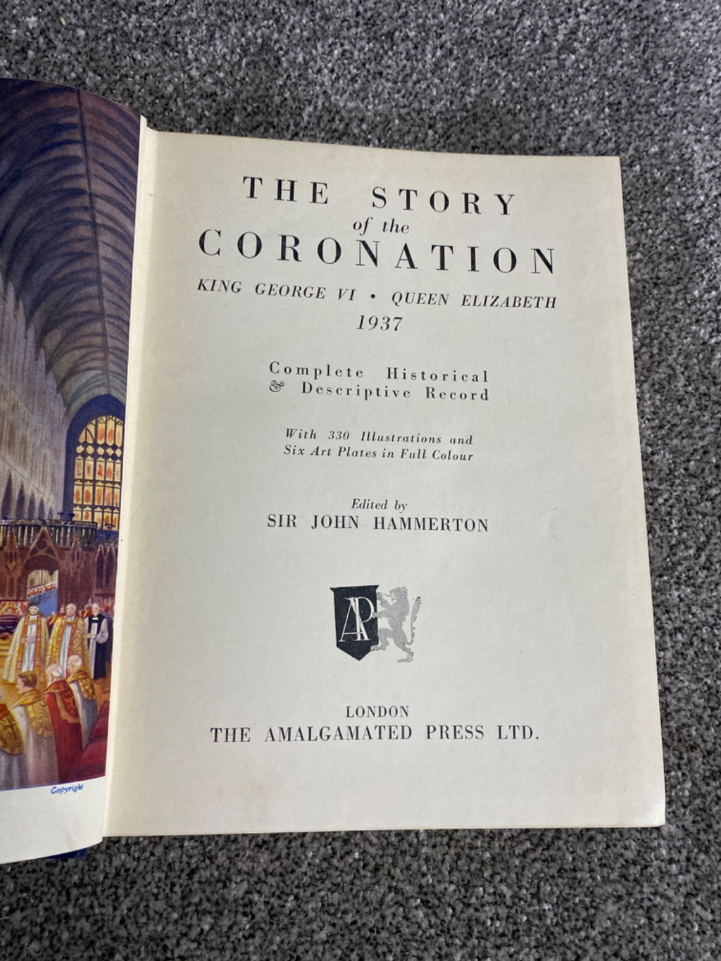 The Story of the Coronation - Sir John Hammerton (Editor)
