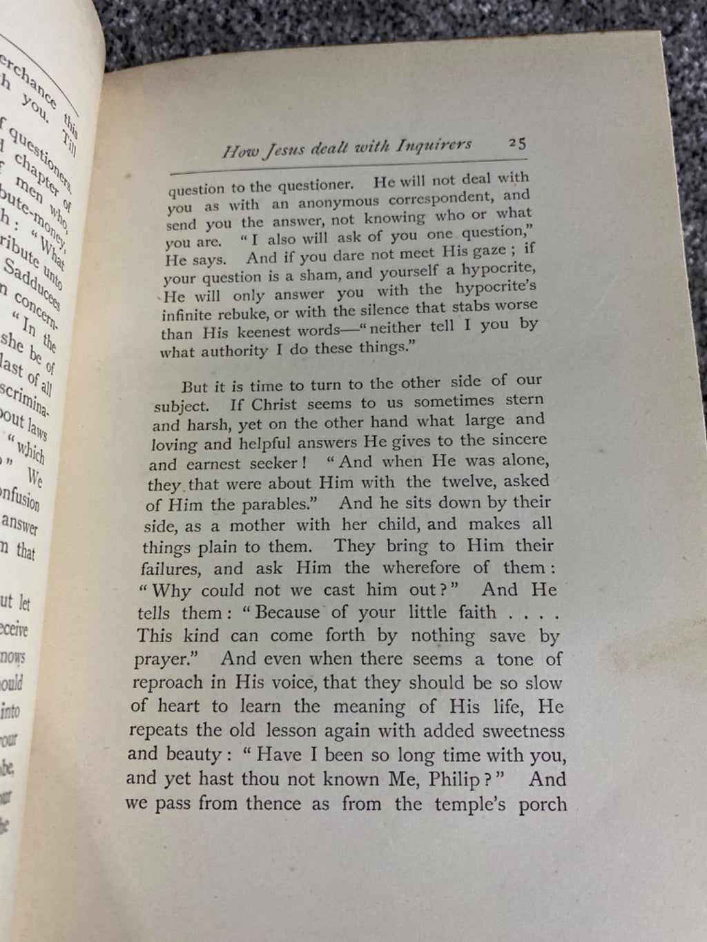 First Things First - Rev. George Jackson, B.A.