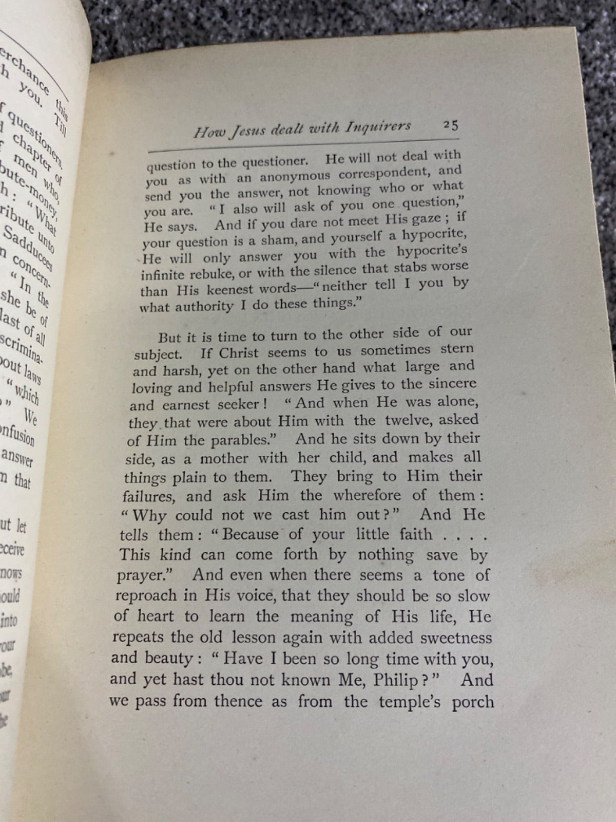 First Things First - Rev. George Jackson, B.A.
