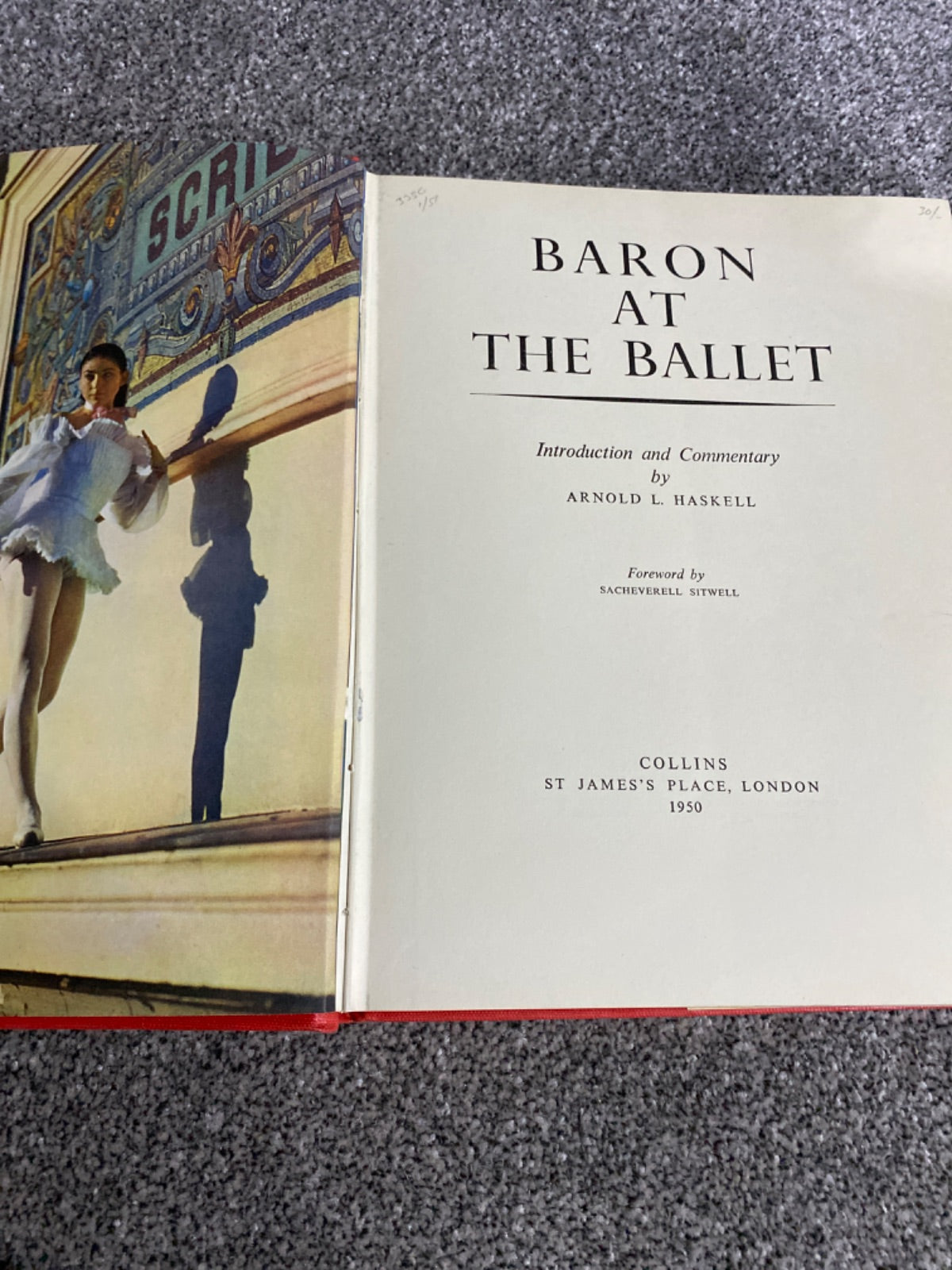 Baron at the Ballet