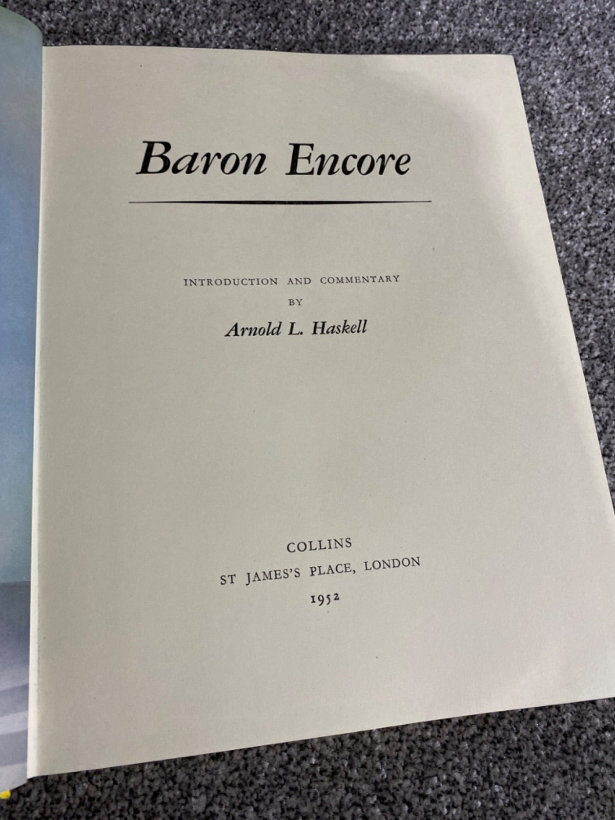 Baron Encore