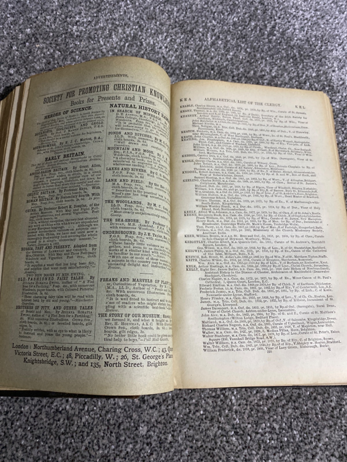 Clergy List