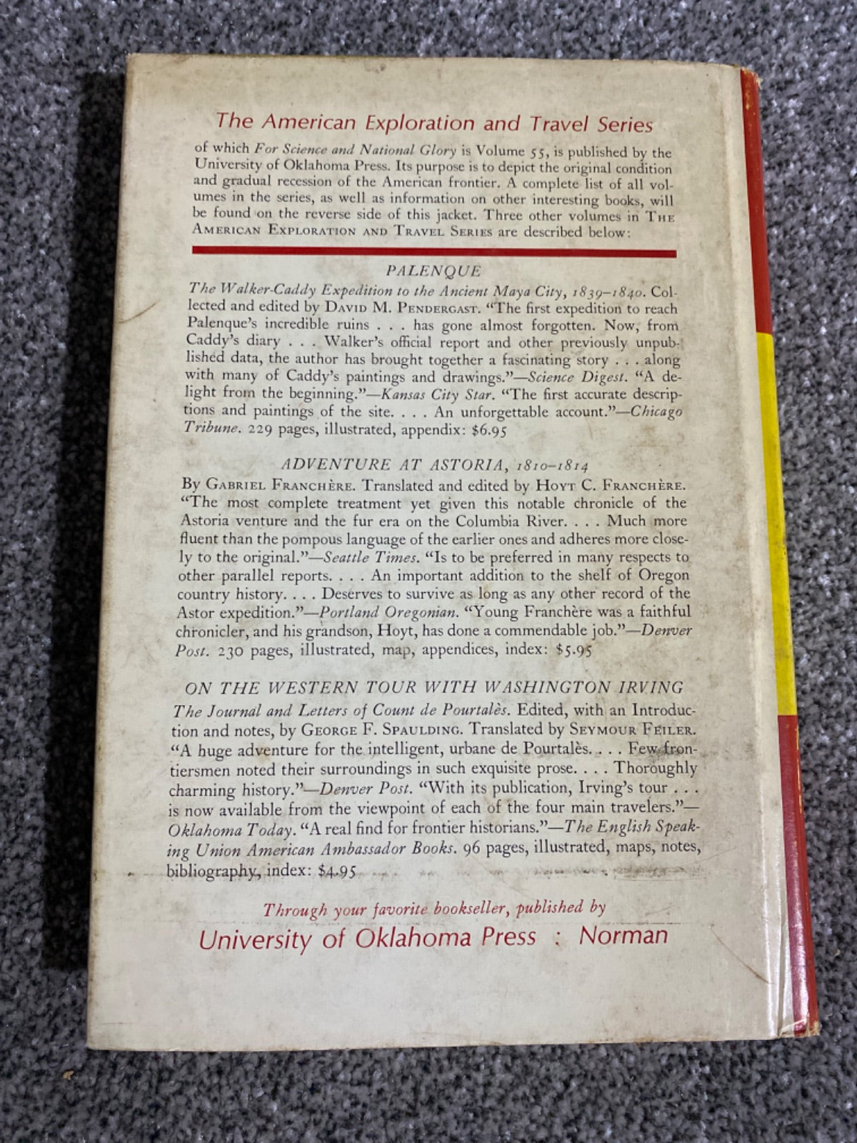 For Science and National Glory - Robert Ryal Miller