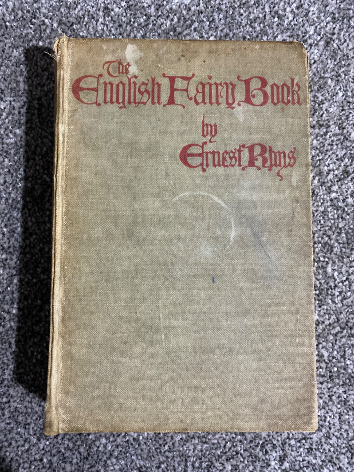 The English Fairy Book - Ernest Rhys