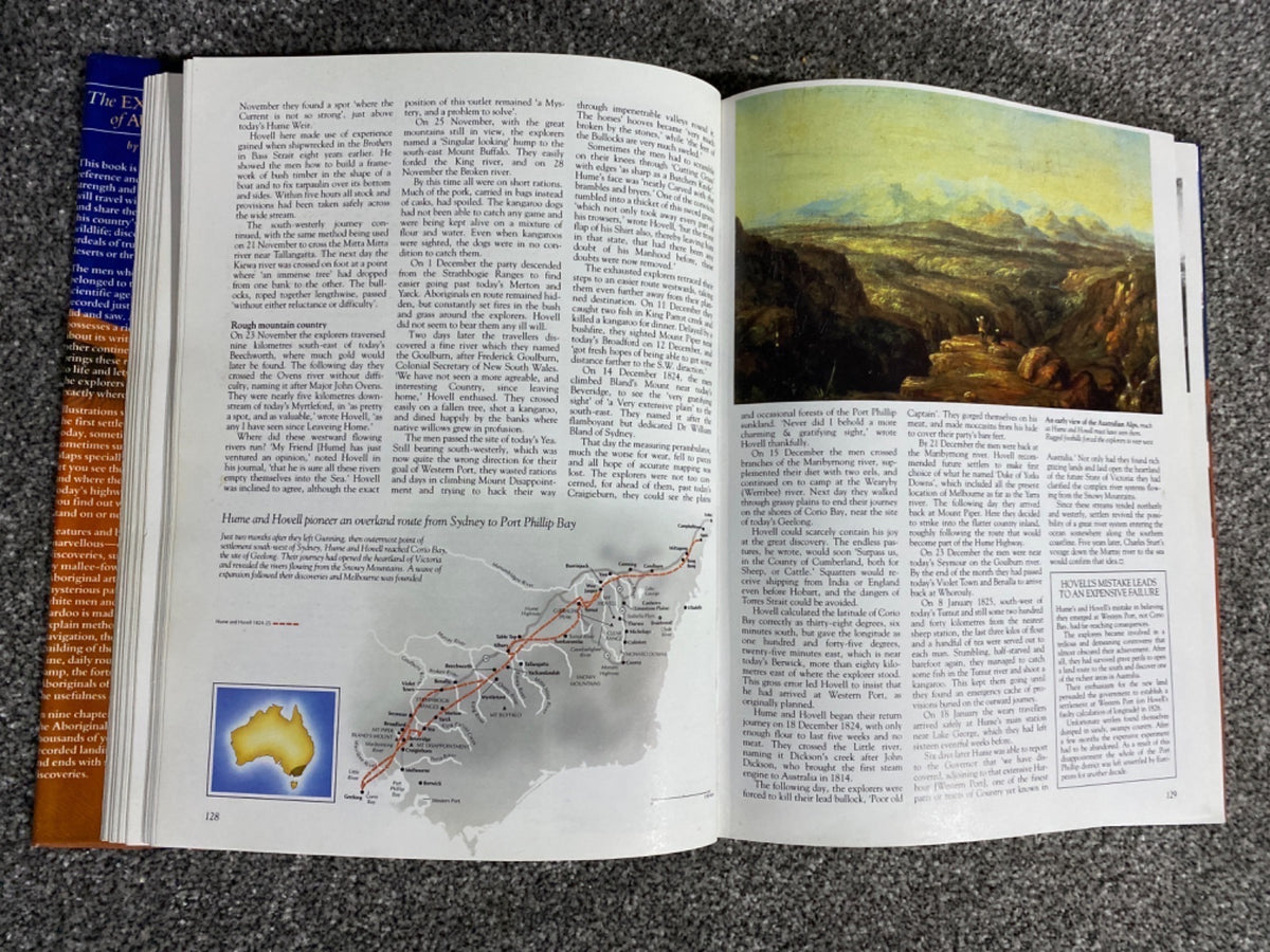 The exploration of Australia - Cannon, Michael.