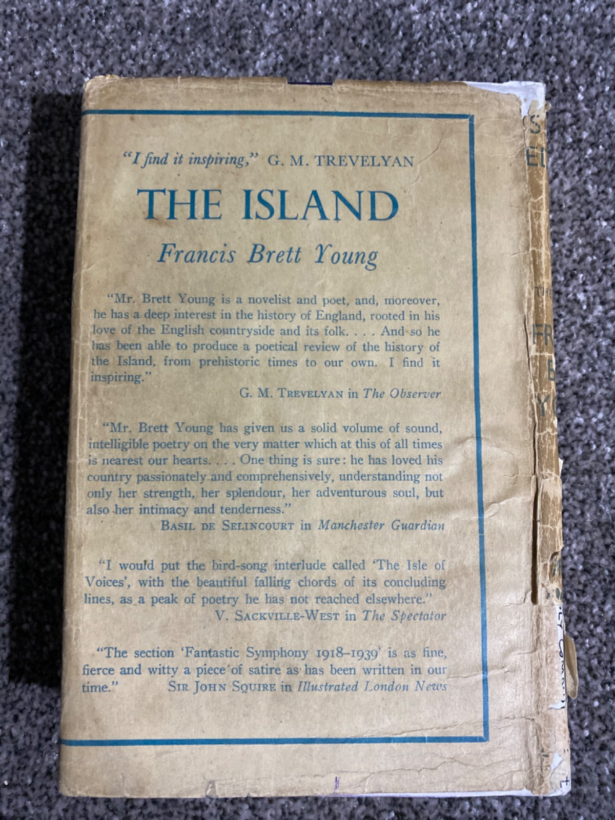 Dr Bradley Remembers - Francis Brett Young