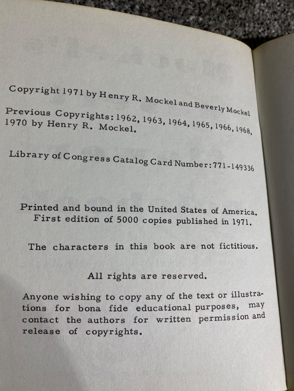 Mockel's desert flower notebook - Henry R. Mockel and Beverly Mockel