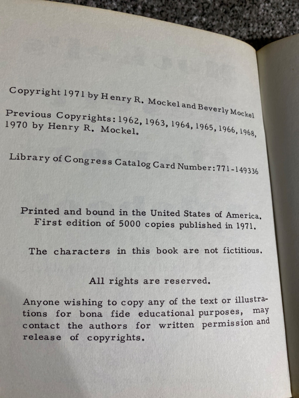 Mockel's desert flower notebook - Henry R. Mockel and Beverly Mockel