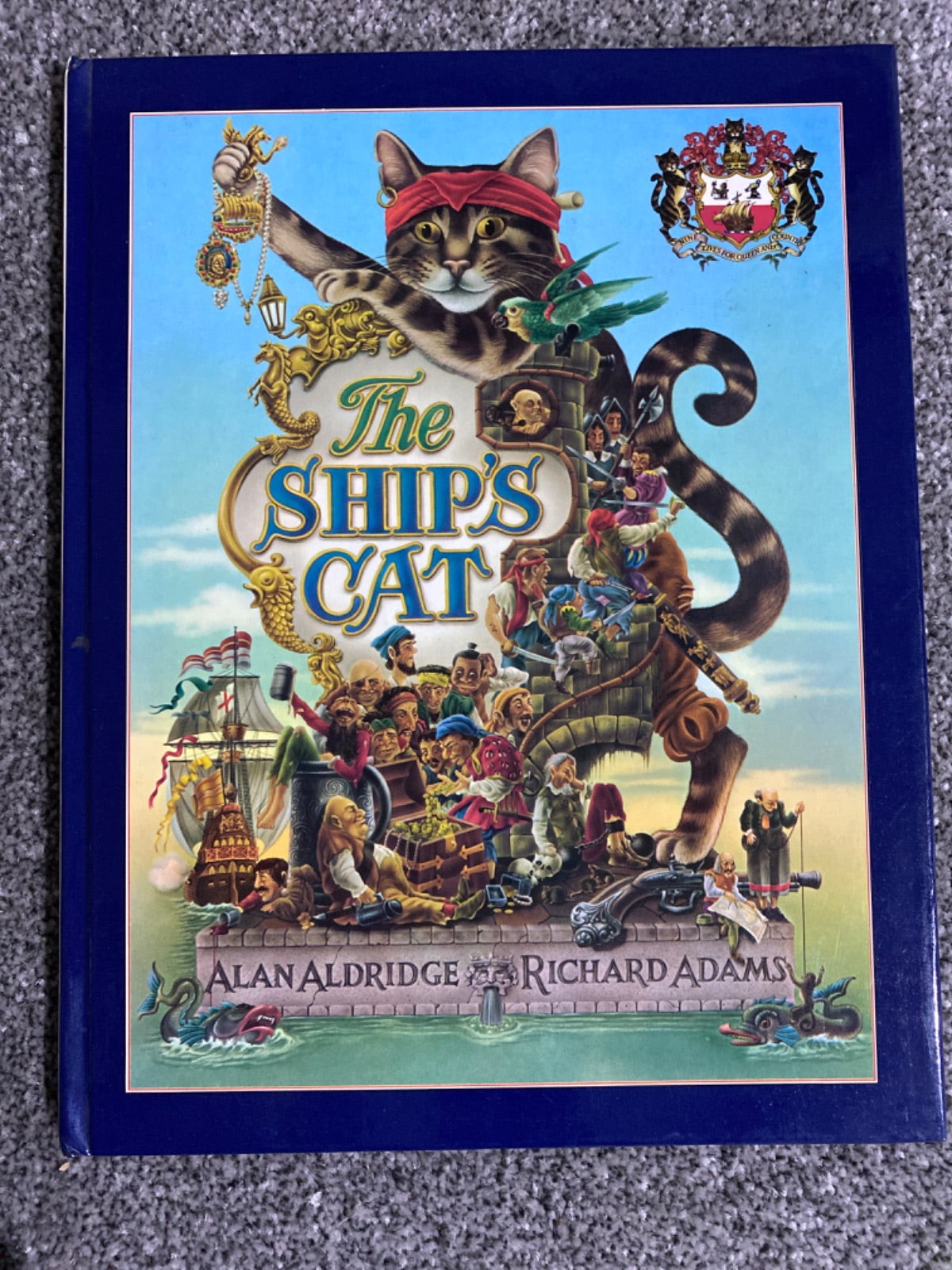 The adventures & brave deeds of the ship's cat on the Spanish Maine: together with the most lamentable losse of the Alcestis & triumphant firing of the Port of Chagres - Richard Adams