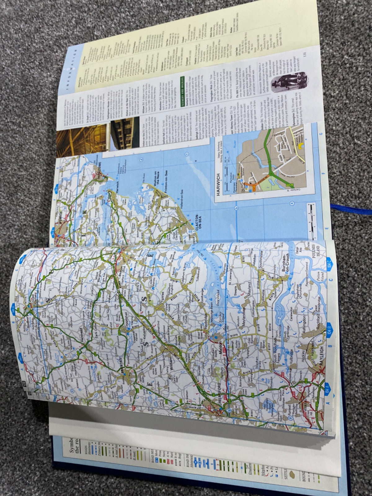 "Reader's Digest" Book of the Road (Road Atlas) - Reader's Digest Association