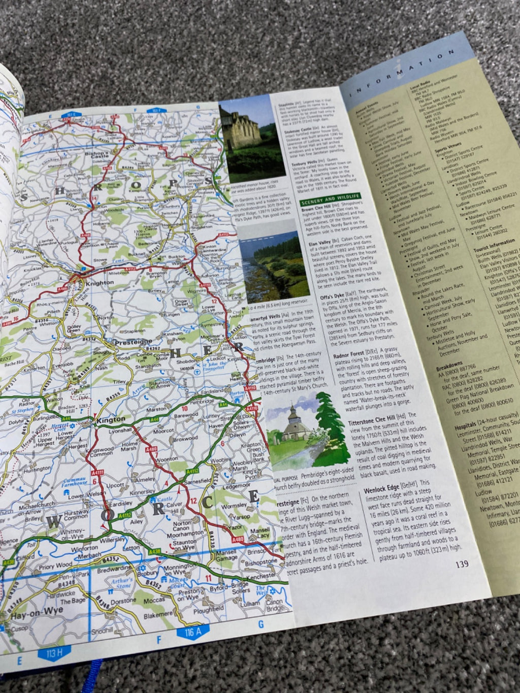 "Reader's Digest" Book of the Road (Road Atlas) - Reader's Digest Association
