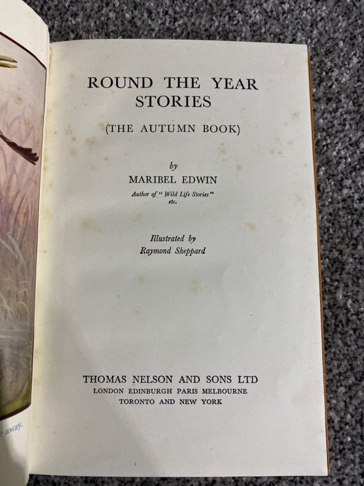Round the Year Stories - Maribel Edwin