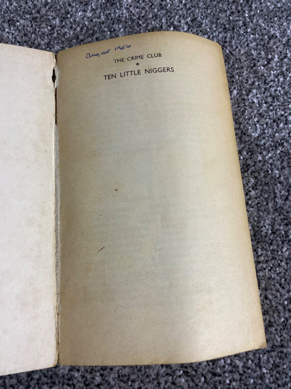 Ten Little Niggers - Agatha Christie