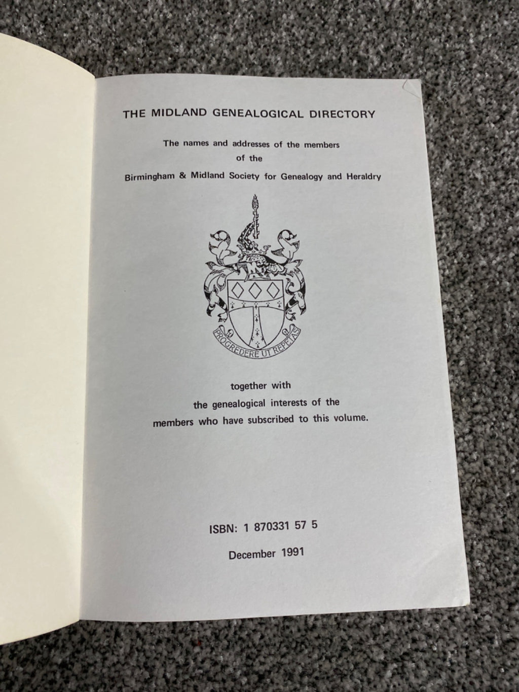 The Midland Genealogical Directory.