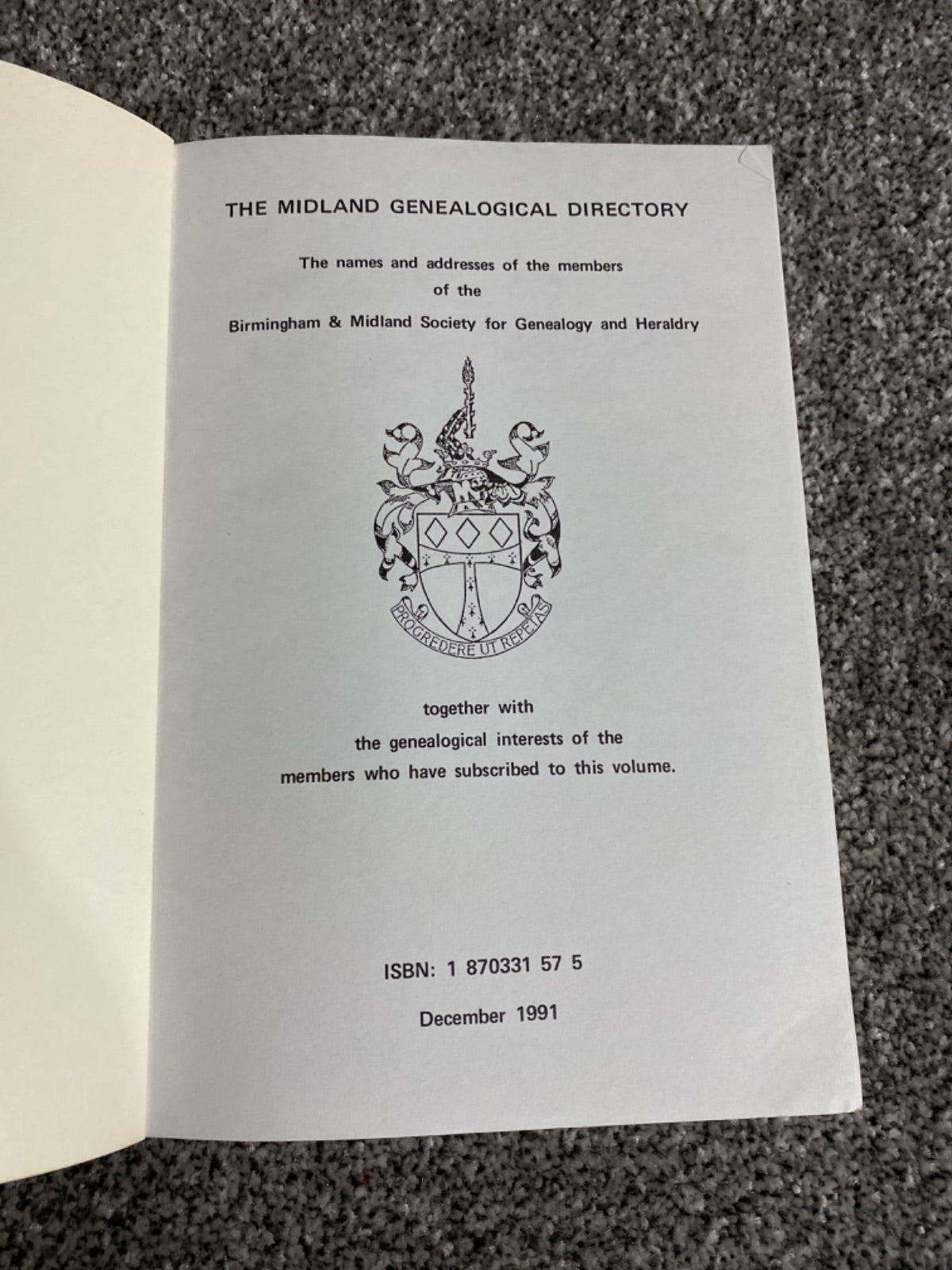The Midland Genealogical Directory.