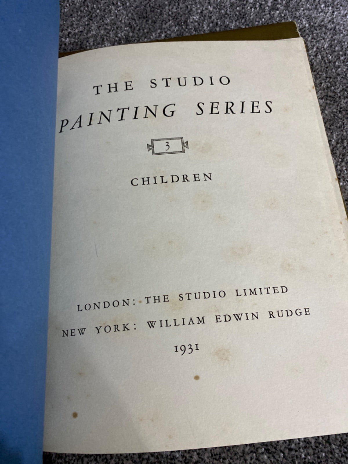 The Studio Painting Series