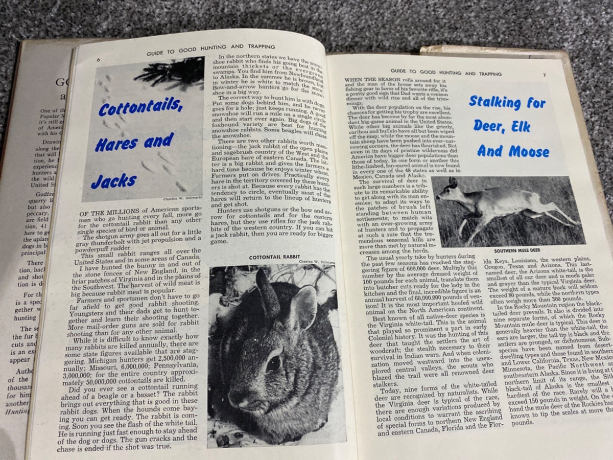 Guide to Good Hunting and Trapping - Joe Godfrey
