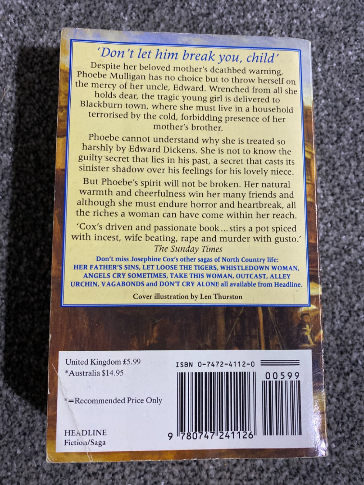 Jessica's Girl - J. Cox, Josephine Cox