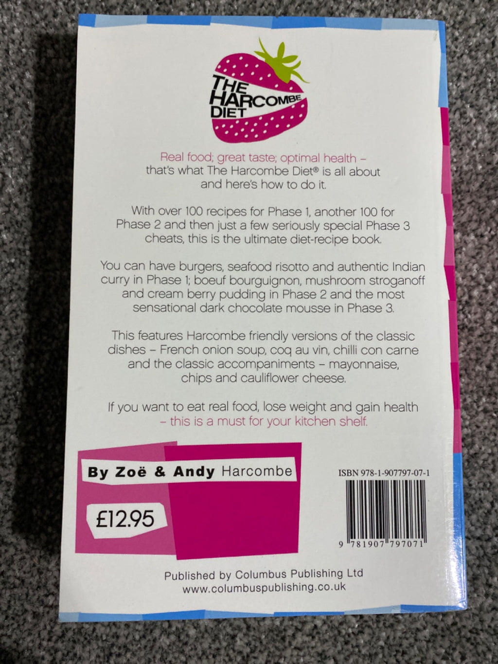 The Harcombe Diet The Recipe Book - Zoe Harcombe