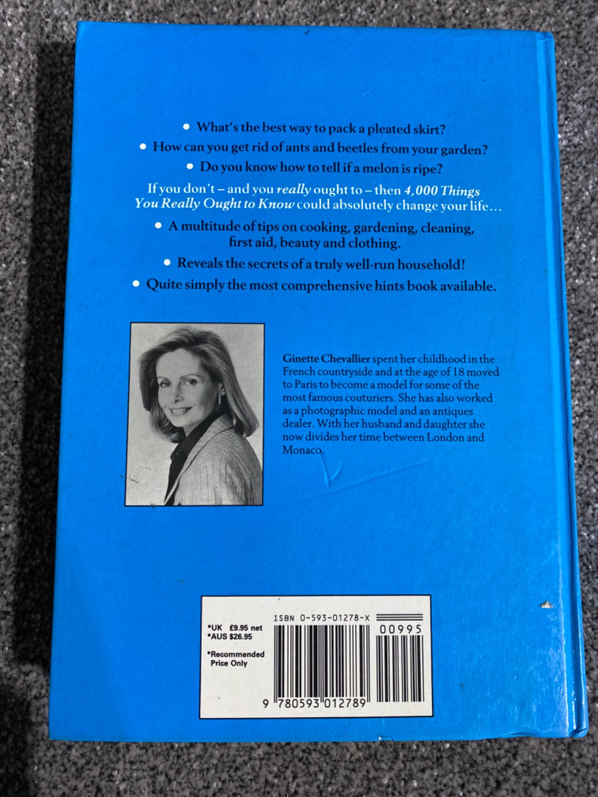 4,000 things you really ought to know. - Ginette Chevallier
