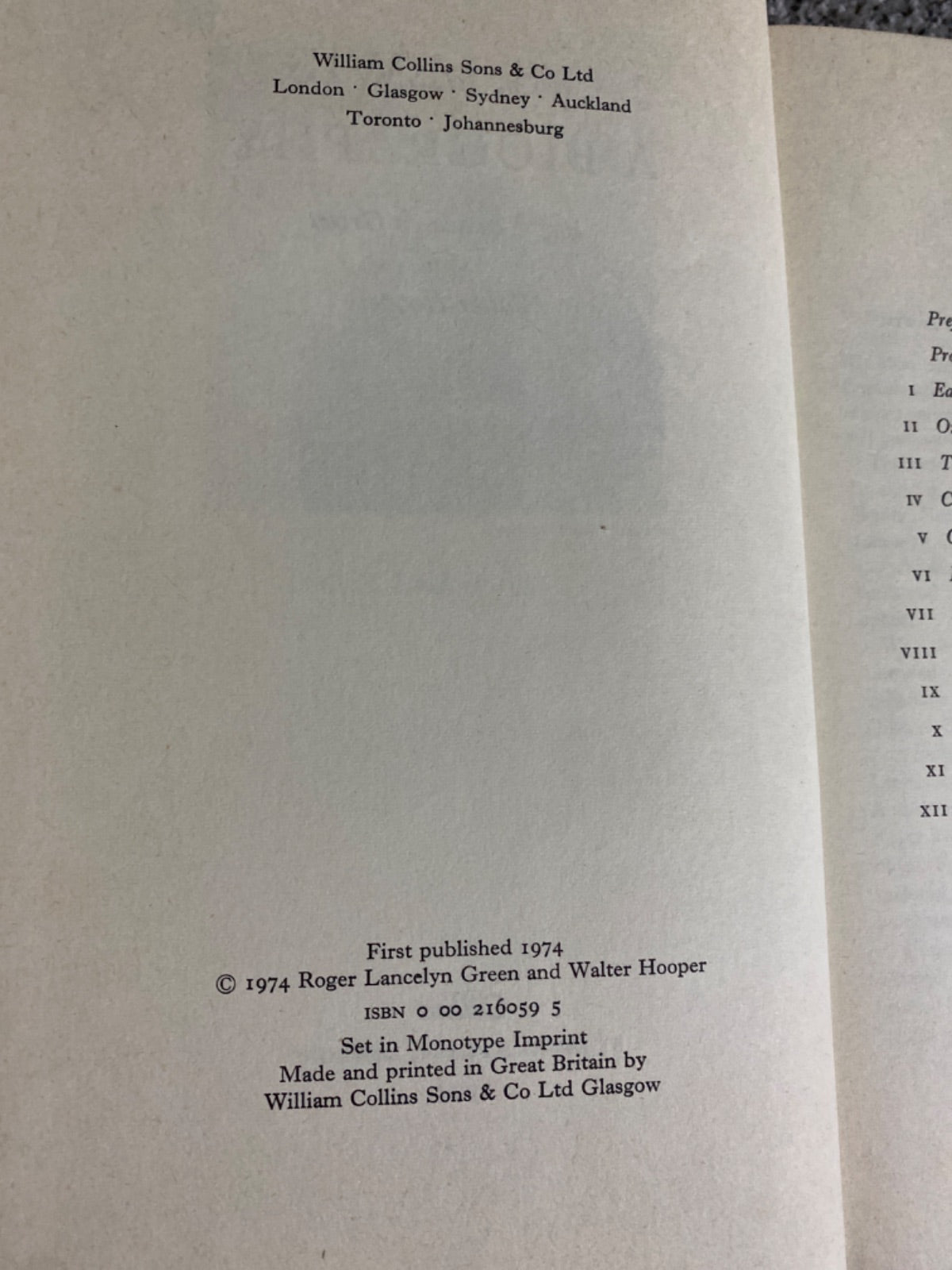 C.S. Lewis - Roger Lancelyn Green & Walter Hooper
