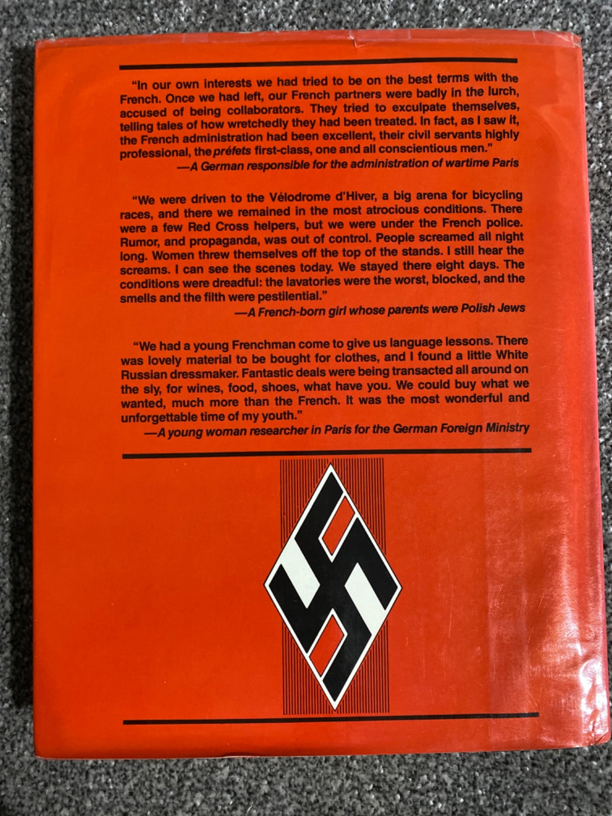 Paris in the Third Reich: a history of the German occupation, 1940-1944 - David Pryce-Jones