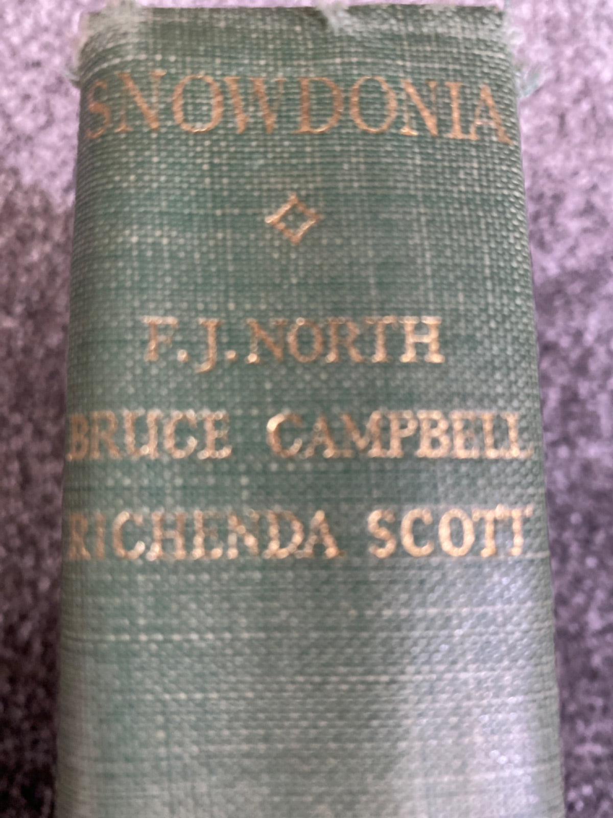 Snowdonia: The National Park of North Wales - F. J. North, Bruce Campbell, Richenda Scott
