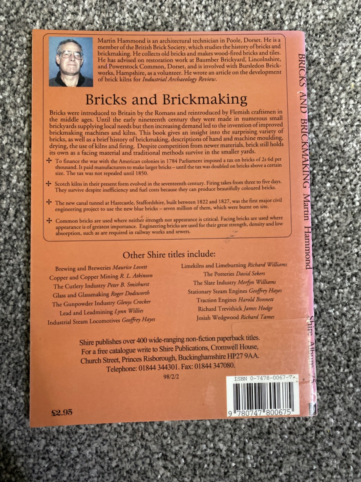 Bricks and brickmaking - Martin Hammond