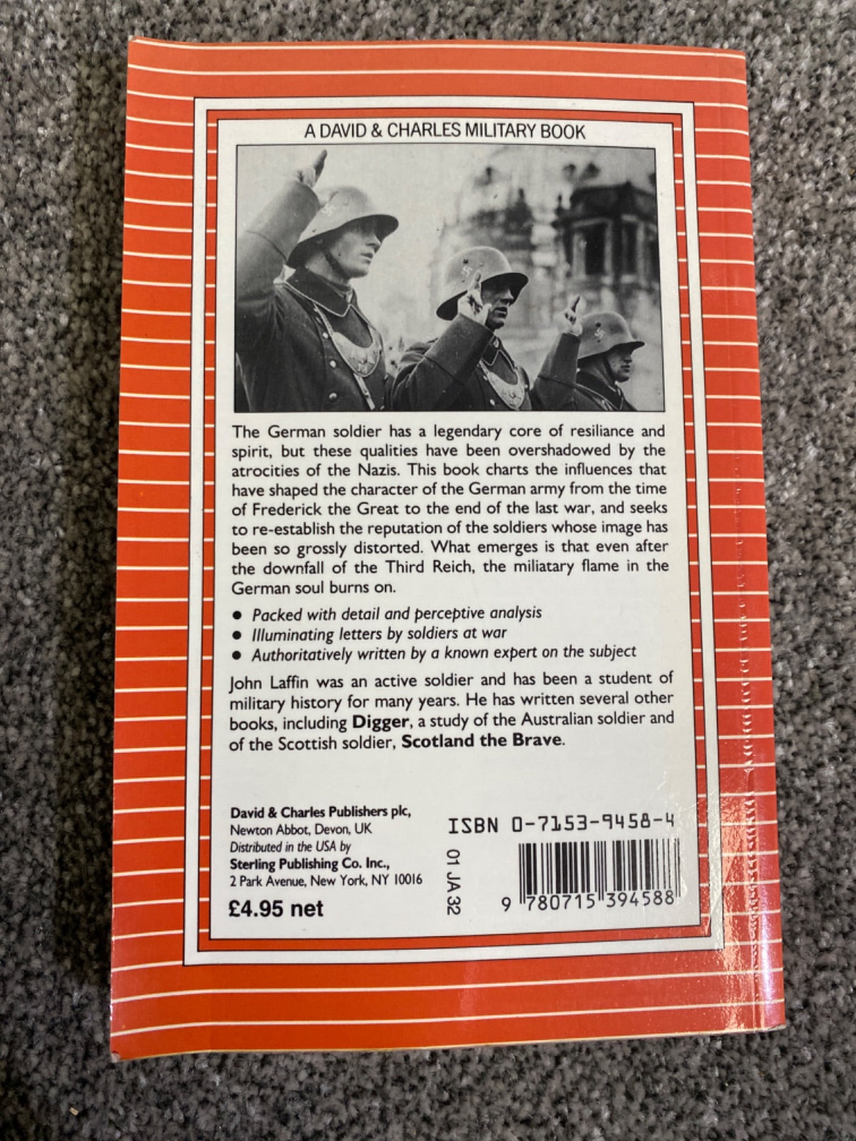Jackboot: the story of the German soldier - Laffin, John.