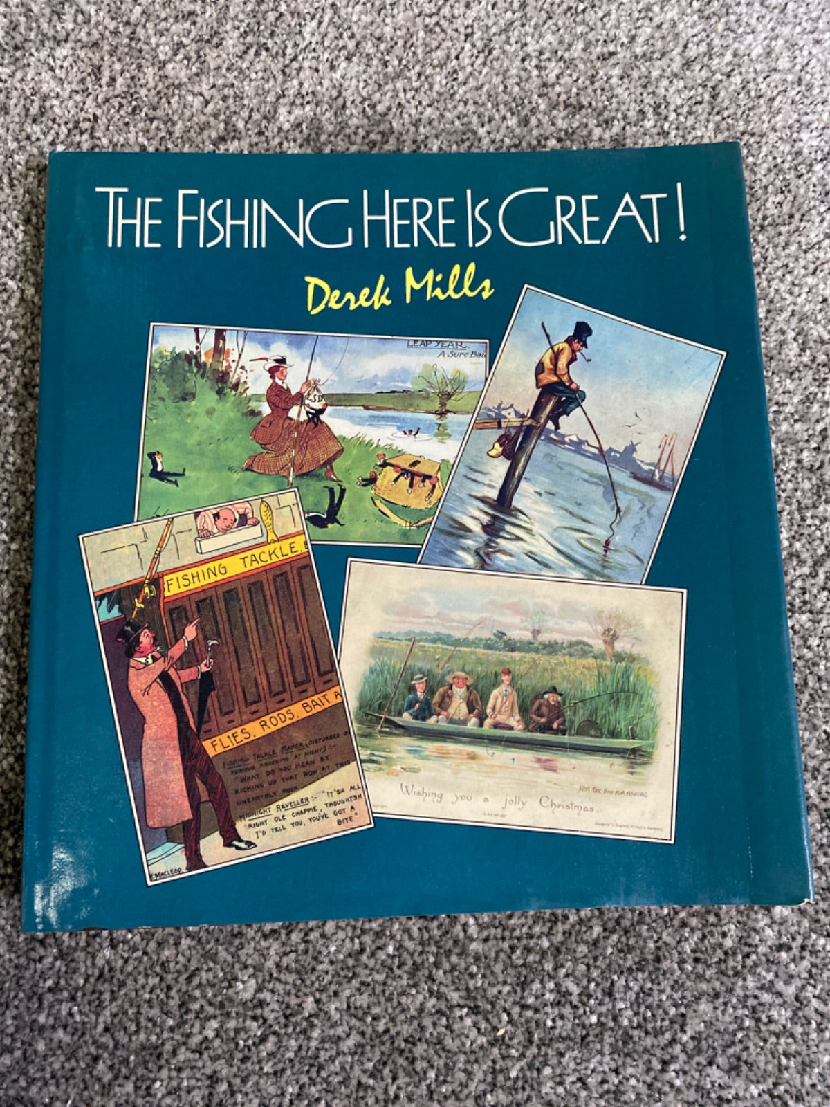 The fishing here is great: a light-hearted discourse on the social history of angling as depicted on old postcards - Derek Henry Mills