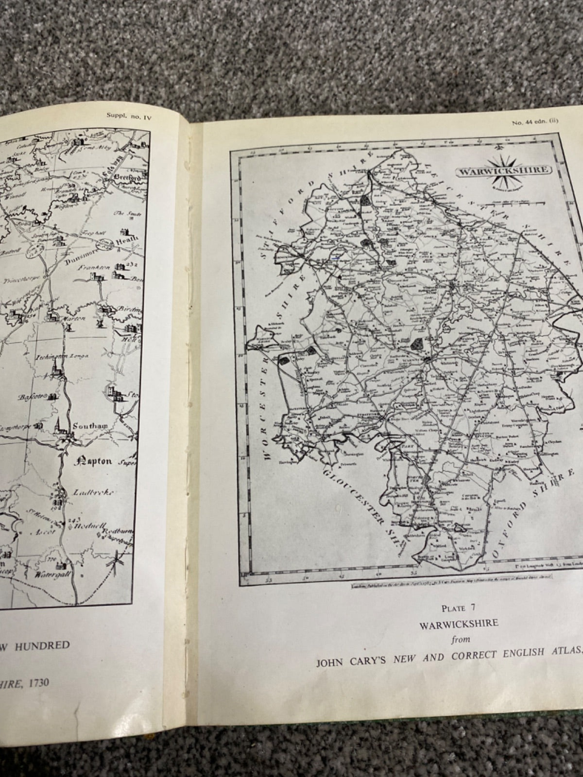 The Printed Maps of Warwickshire 1576-1900 - P. D. A. Harvey and Harry Thorpe