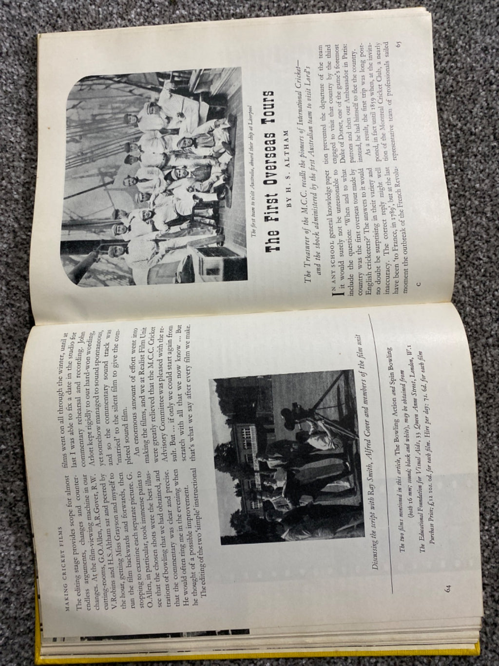 The M.C.C Book for the young cricketer