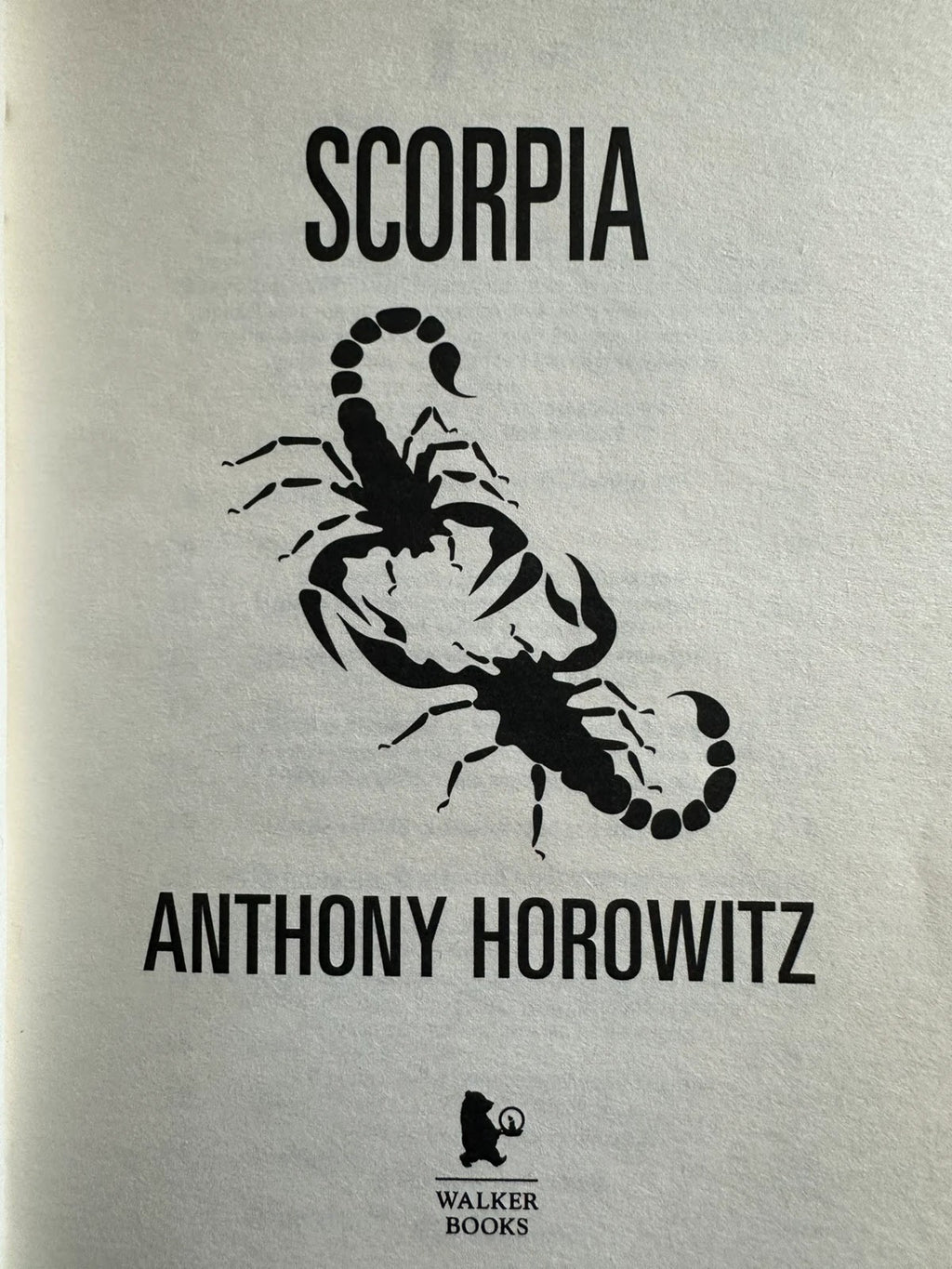 Scorpia - Anthony Horowitz
