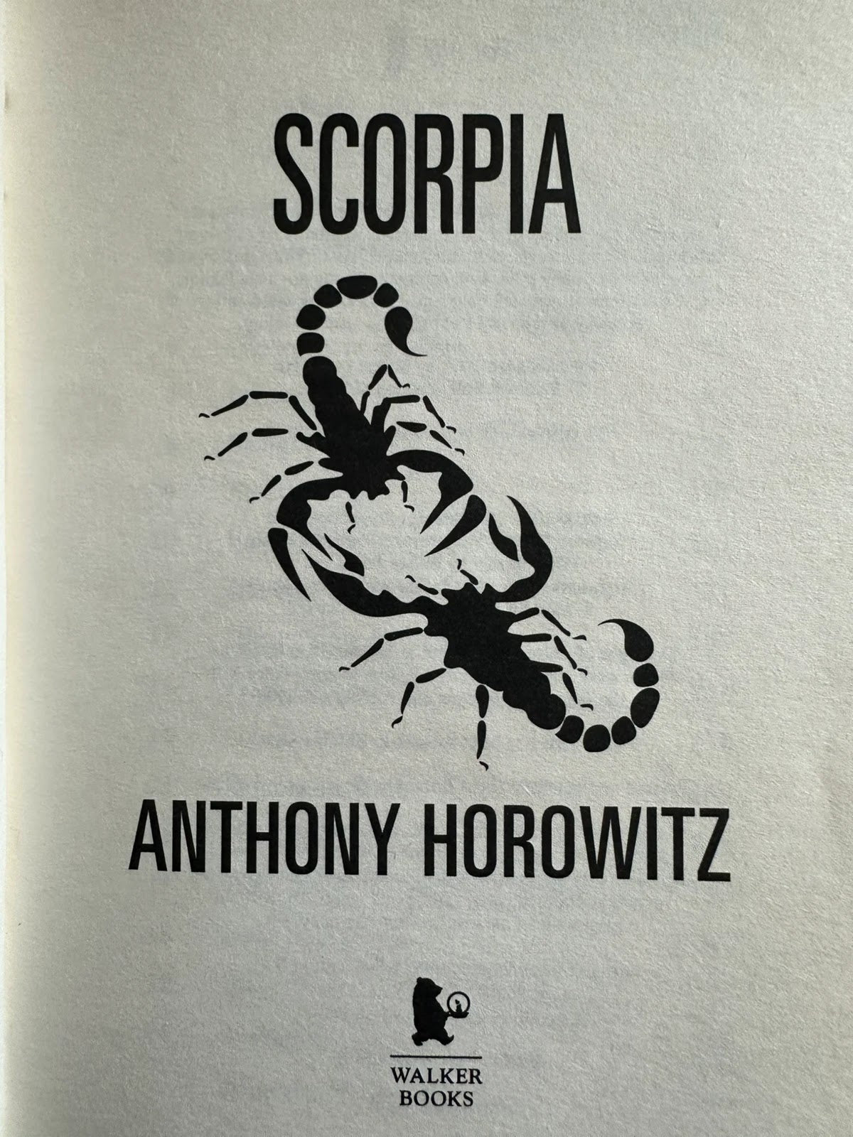 Scorpia - Anthony Horowitz