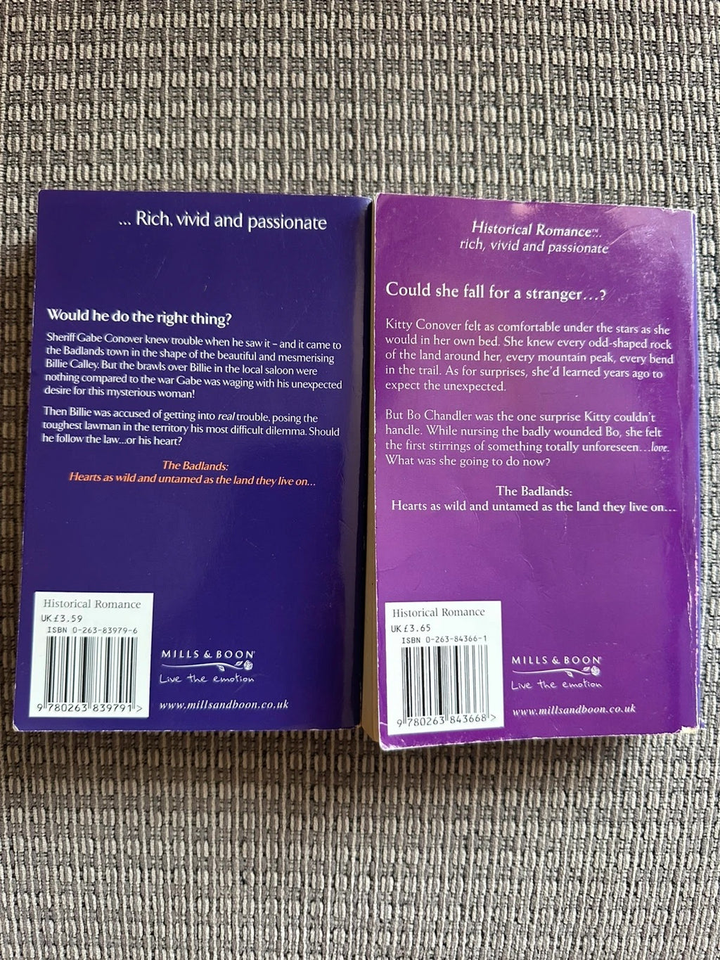 Badlands Heart / Badlands Law - Ruth Langan