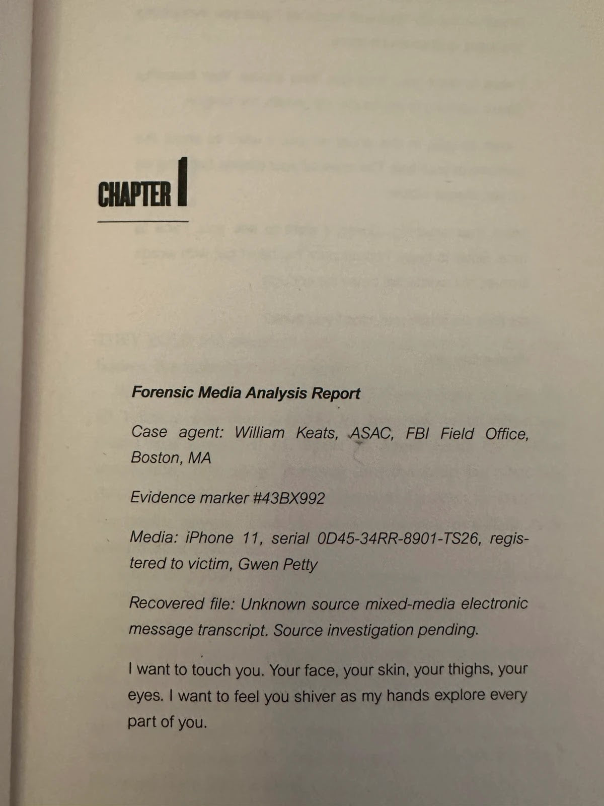 First Case - James Patterson