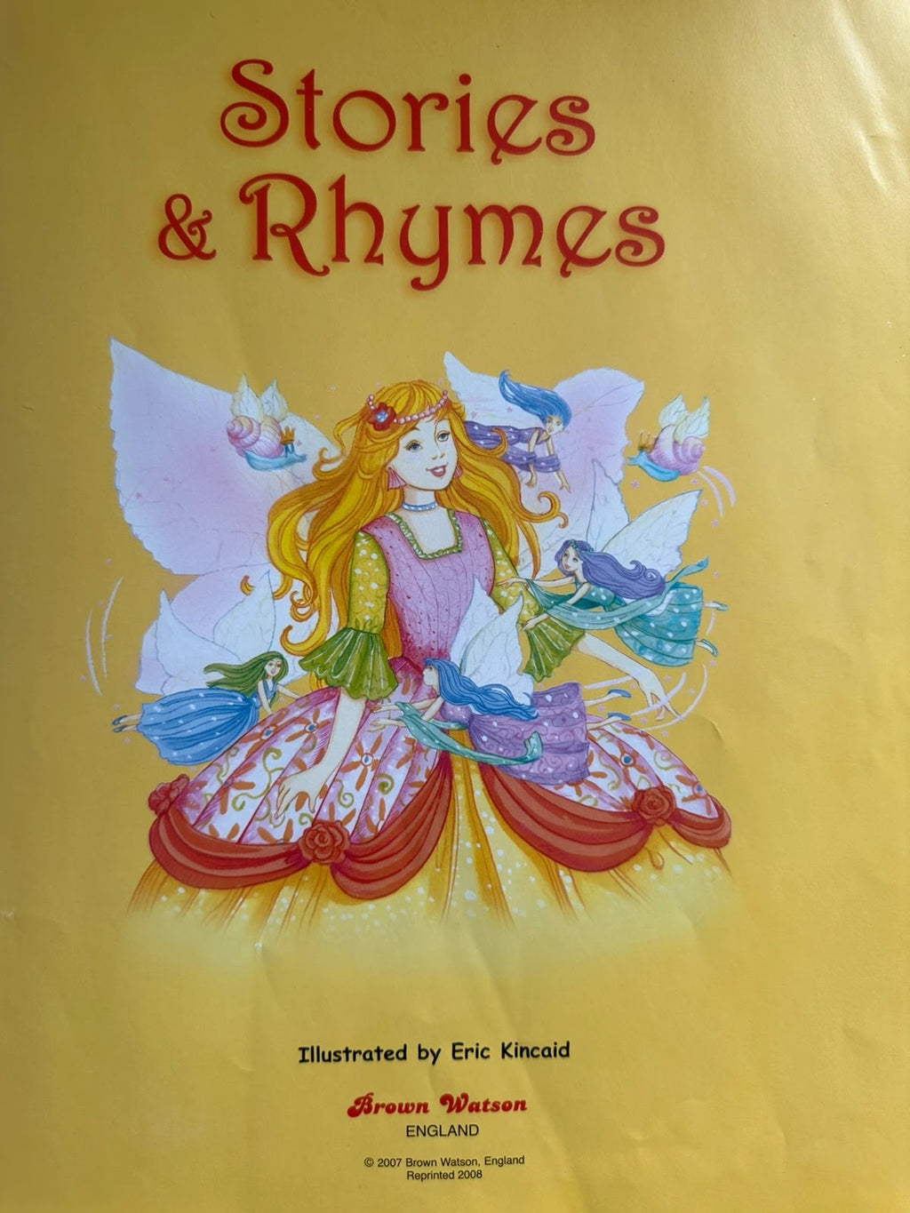 Stories & Rhymes Children's Fairy Tale Nursery Rhyme