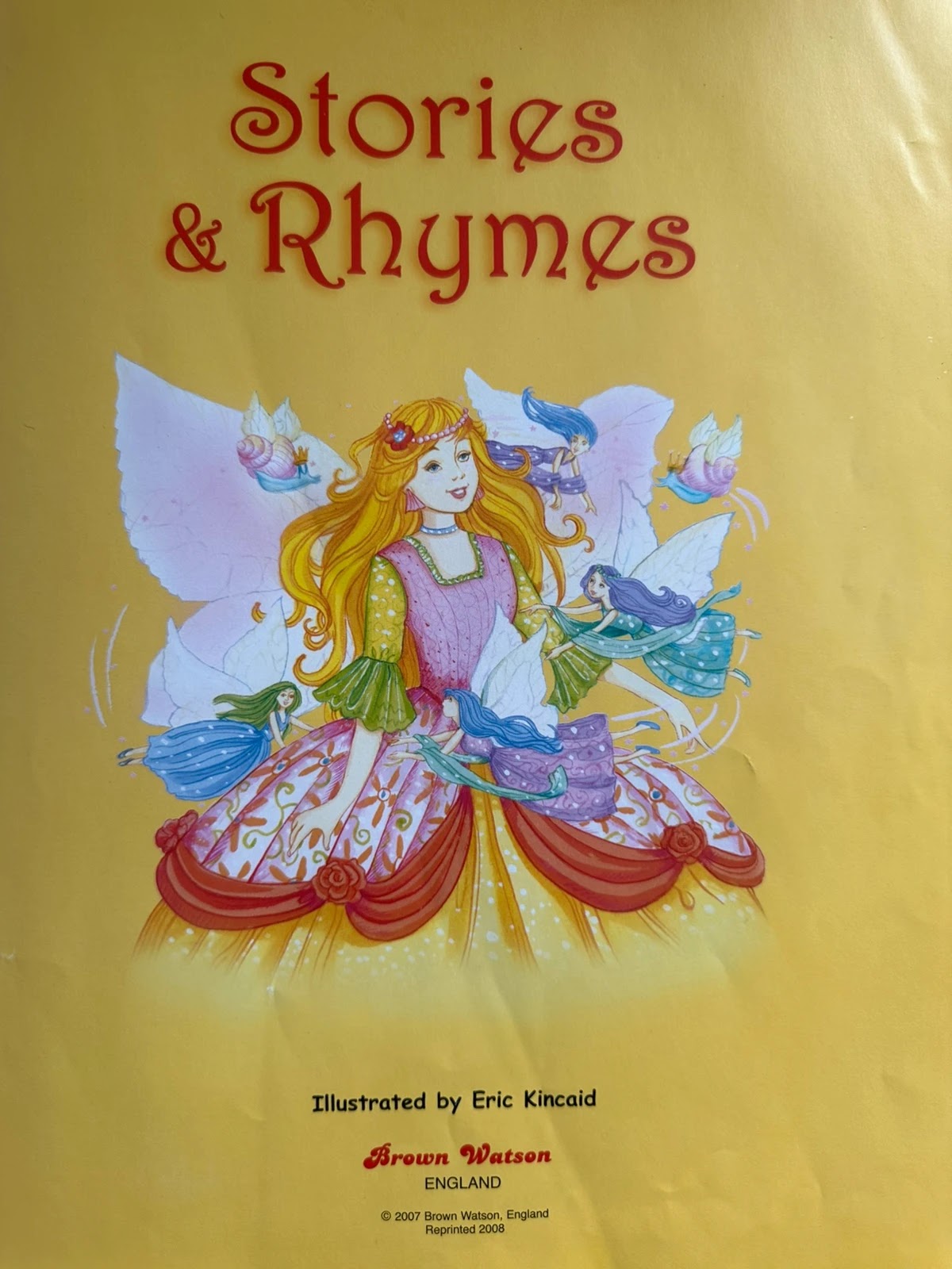 Stories & Rhymes Children's Fairy Tale Nursery Rhyme