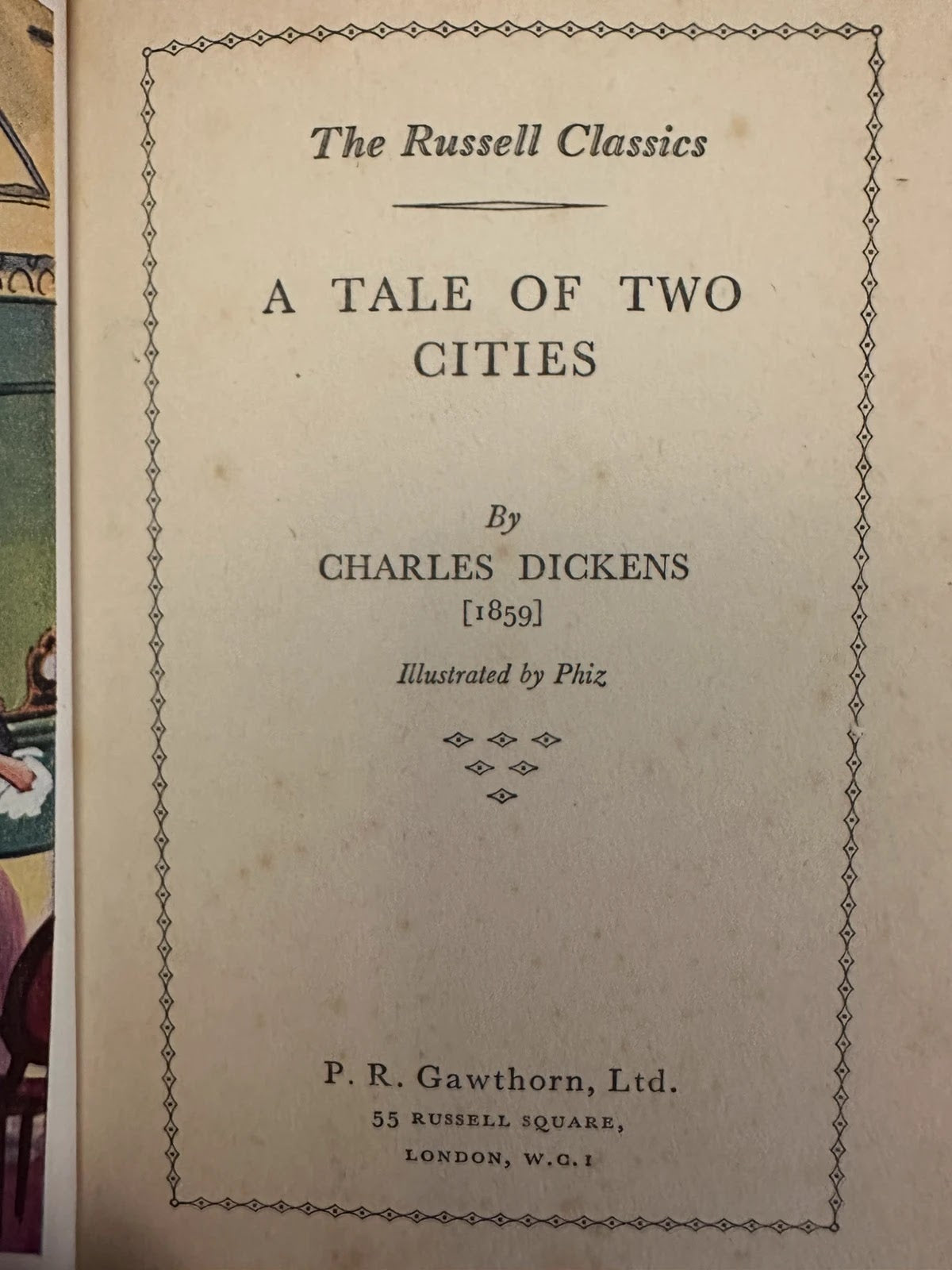 A Tale of Two Cities - Charles Dickens