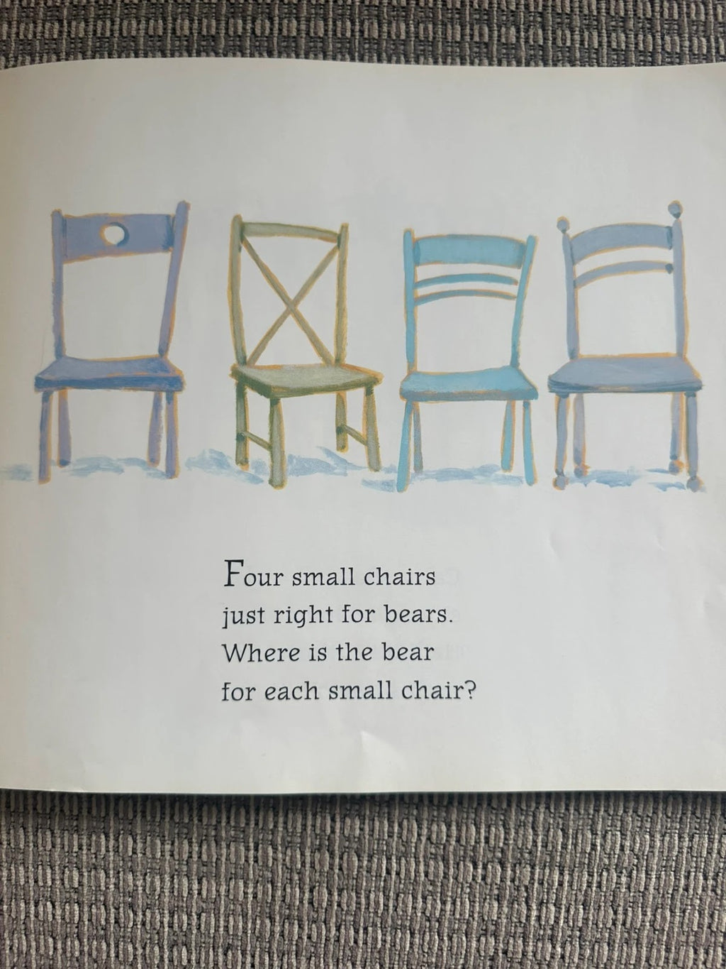 Bears on Chairs - Shirley Parenteau