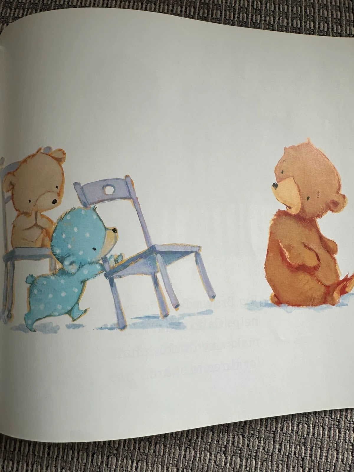 Bears on Chairs - Shirley Parenteau