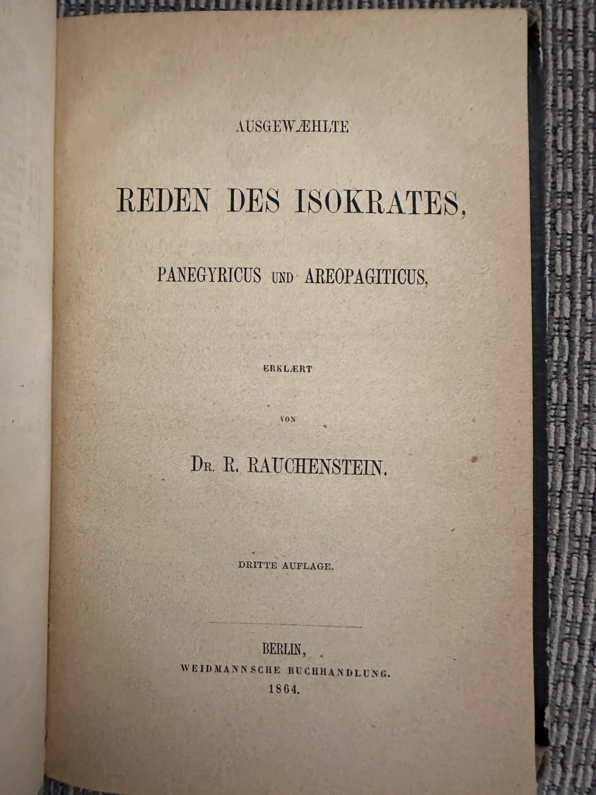 Ausgewählte Reden des Lysias - Lysias