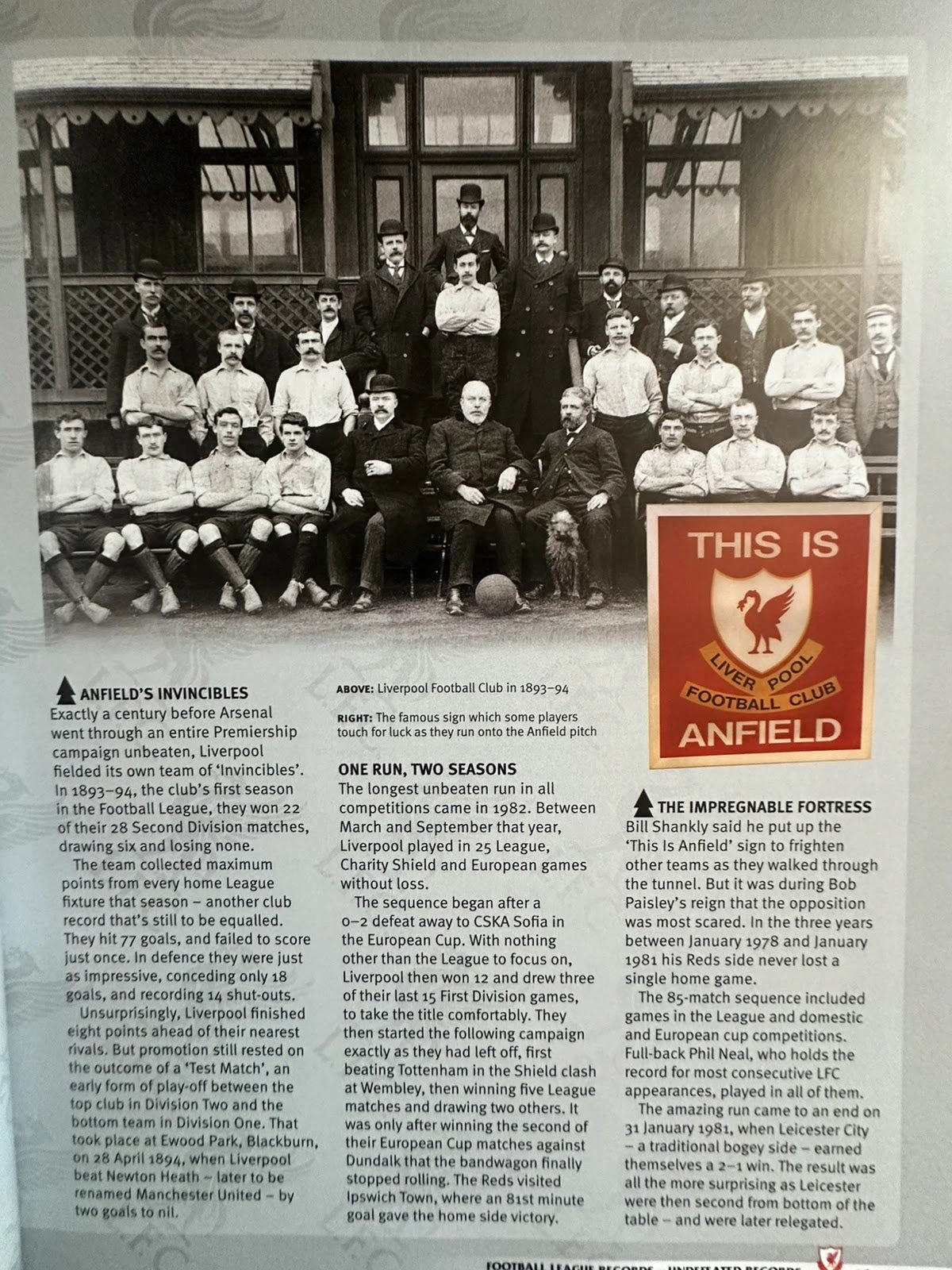 The Official Liverpool FC Book of Records